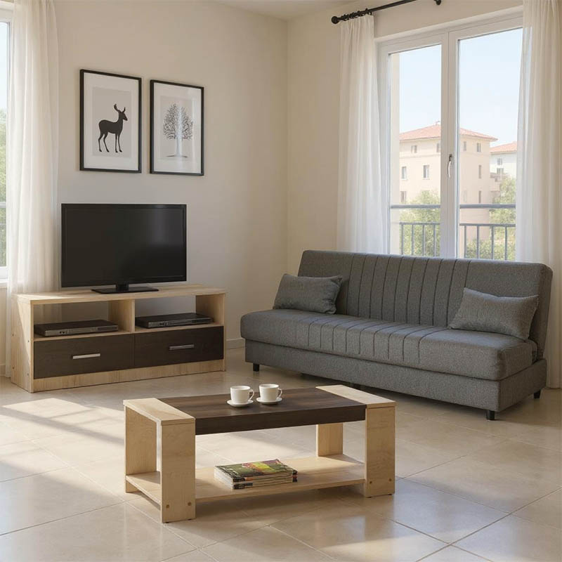 product_pako_200-000509 Φοιτητικό πακέτο επίπλων σαλονιού Living σετ 3 τμχ - Image 1