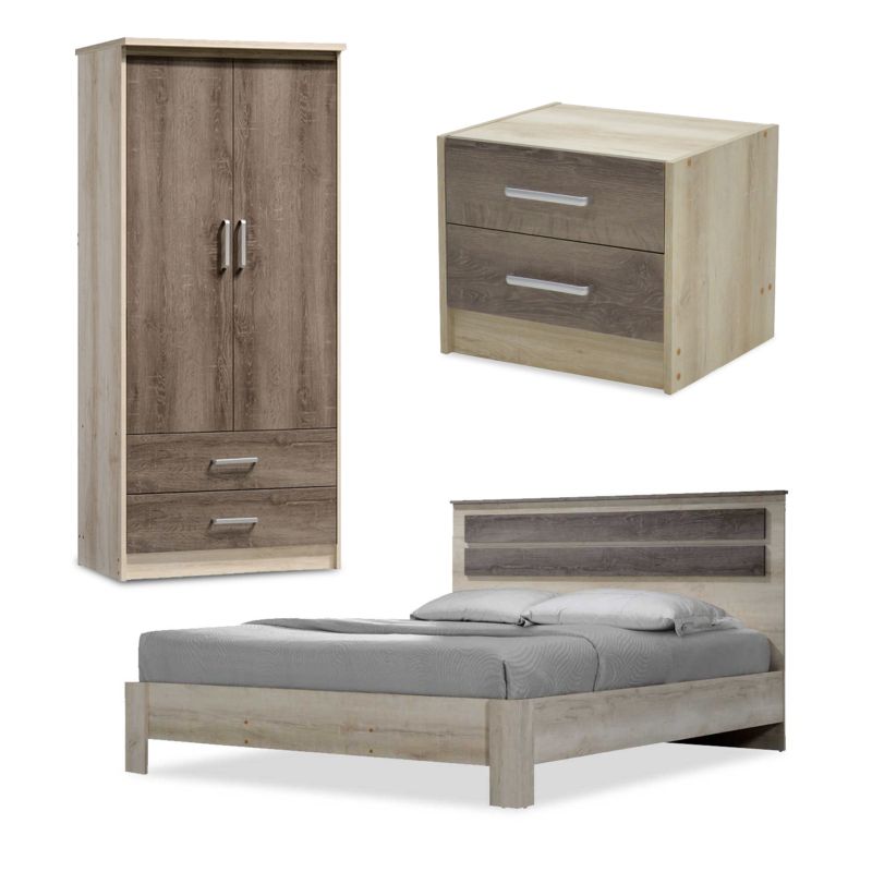 product_pako_200-000533 Φοιτητικό πακέτο επίπλων υπνοδωματίου Comfort 2 σετ 3 τμχ - Image 1