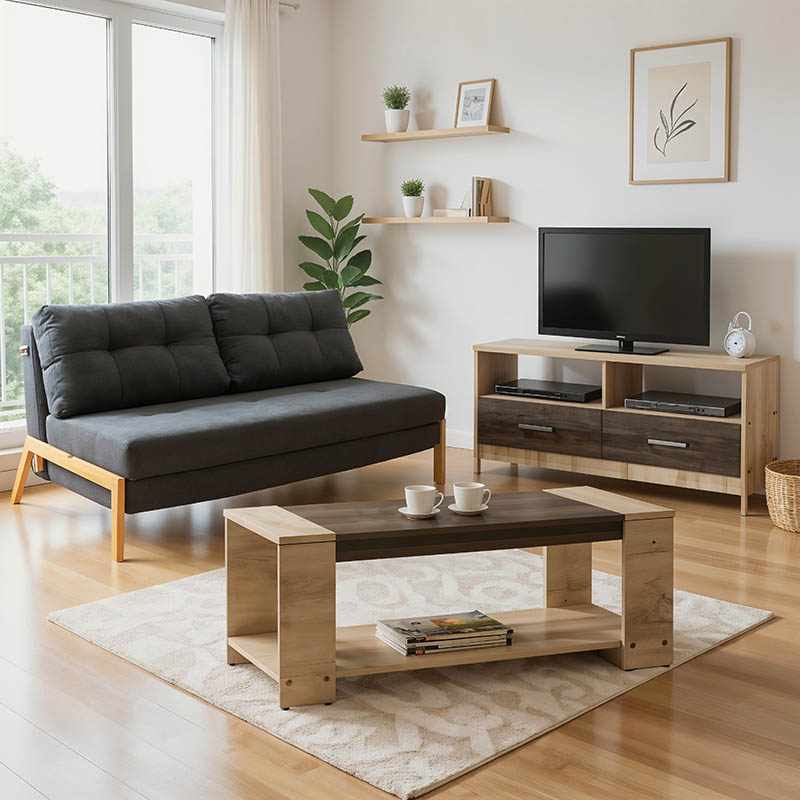 product_pako_200-000728 Φοιτητικό πακέτο επίπλων σαλονιού Lounge σετ 3 τμχ - Image 1