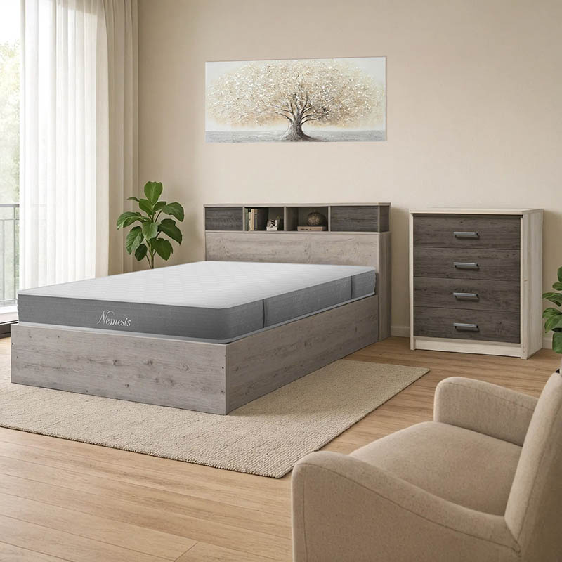 product_pako_200-001356 Φοιτητικό πακέτο επίπλων κρεβατοκάμαρας Snap σετ 3τεμ - Image 1