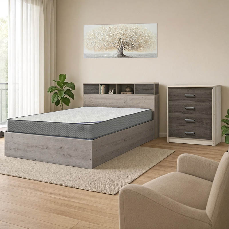product_pako_200-001357 Φοιτητικό πακέτο επίπλων κρεβατοκάμαρας Dwell σετ 3τεμ - Image 1