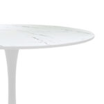 Τραπεζαρία Balou-Parker σετ 5τεμ λευκό Φ120x73εκ - Image 6