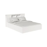 Σετ Κρεβατοκάμαρας Olympus White με Κρεβάτι 140x200εκ Σετ 3τεμ - Image 2