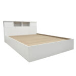 Σετ Κρεβατοκάμαρας Olympus White με Κρεβάτι 140x200εκ Σετ 3τεμ - Image 3
