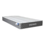 Κρεβάτι με στρώμα Nevil-Dreamer pu λευκό 100x200εκ - Image 3