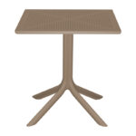 Τραπεζαρία Groovy Zoi σετ 3τεμ cappuccino PP 60x60x76εκ - Image 4