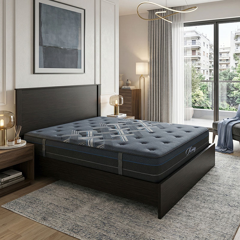 product_pako_200-001666 Κρεβάτι με στρώμα Athos-Resty wenge 160x200εκ - Image 1