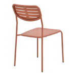 Τραπεζαρία Moraja Deraby Ι σετ 5τεμ terracotta μέταλλο 140x80x72εκ - Image 6
