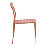 Τραπεζαρία Moraja Deraby I σετ 3τεμ terracotta μέταλλο 70x70x73εκ - Image 7