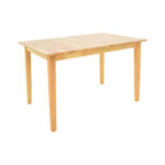 Τραπεζαρία Dallan Country 5τεμ σε φυσική απόχρωση rubberwood 120-150x80x74εκ - Image 6
