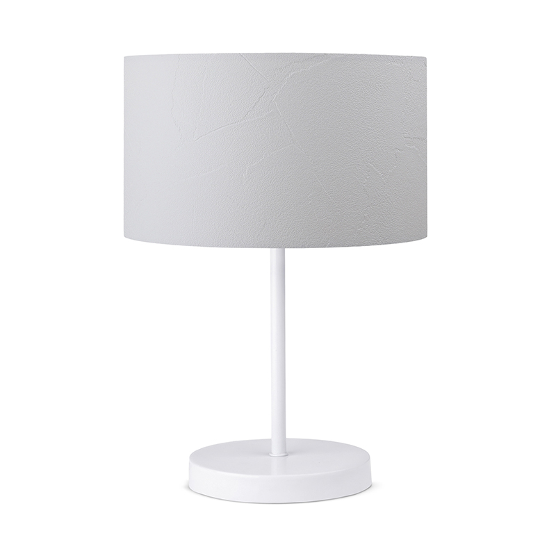 product_pako_202-000043 Επιτραπέζιο φωτιστικό PWL-1077 Ε27 εκρού antique-λευκό Φ24x35εκ - Image 1