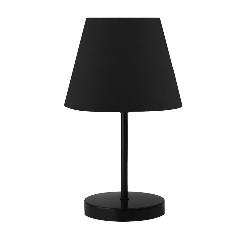 product_pako_202-000098 Επιτραπέζιο φωτιστικό PWL-1145 Ε27 μαύρο Φ22x37εκ - Image 1