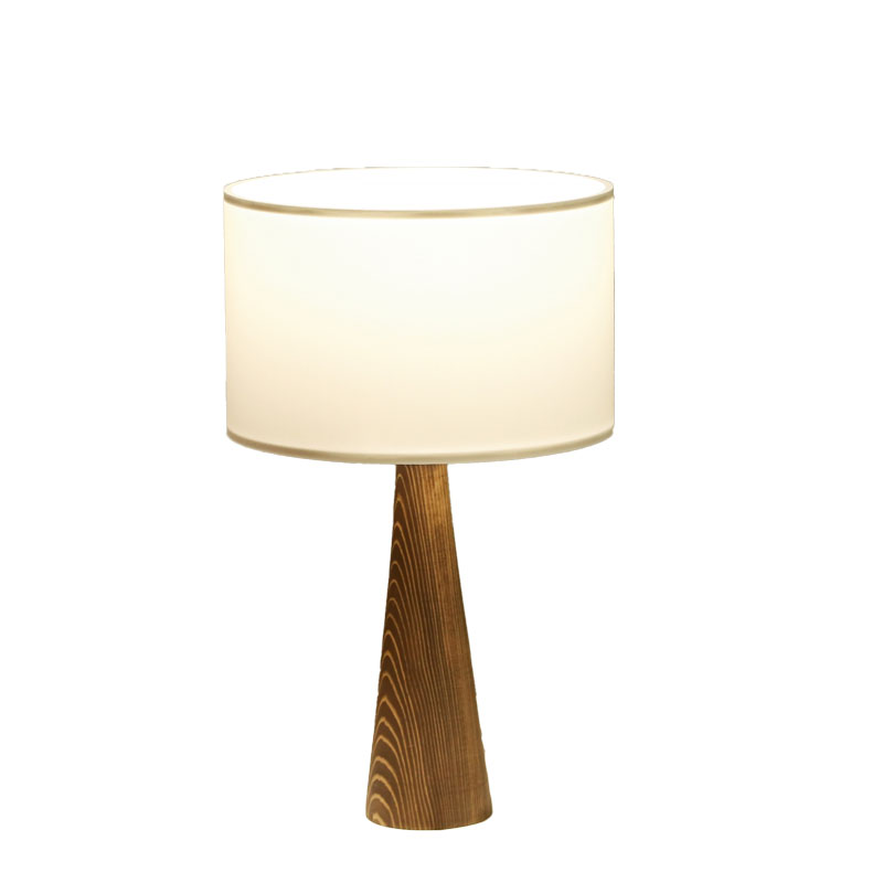 product_pako_202-000112 Επιτραπέζιο φωτιστικό Kalito ivory-καφέ Φ24x45εκ - Image 1