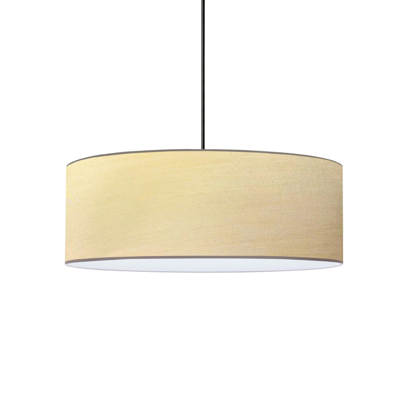 product_pako_202-000161 Φωτιστικό οροφής Rufio Ε27 σε μπεζ-καφέ απόχρωση Φ50x20εκ - Image 1