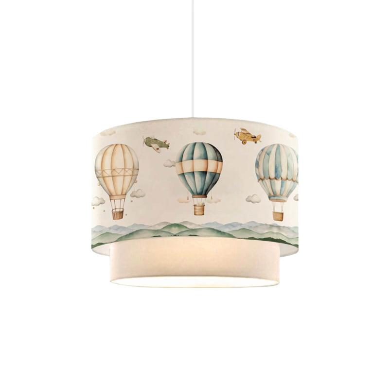 product_pako_202-000174 Παιδικό φωτιστικό οροφής Balon σε κρέμα απόχρωση Φ30x20εκ - Image 1