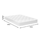 Στρώμα Fix Pad Chic Strom μονής όψης 18-19cm 140x190εκ - Image 6