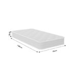 Στρώμα Cotton Baby Chic Strom διπλής όψης 14cm 70x140εκ - Image 5