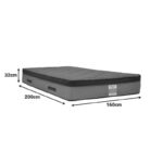 Στρώμα Deluxe pocket spring διπλής όψης 32cm 160x200εκ - Image 3