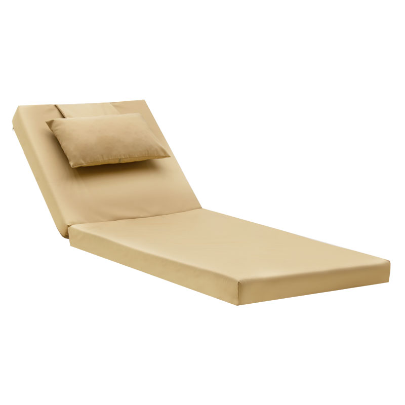 product_pako_211-000008 Μαξιλάρι ξαπλώστρας Sadie ύφασμα μπεζ 65x185x10εκ - Image 1