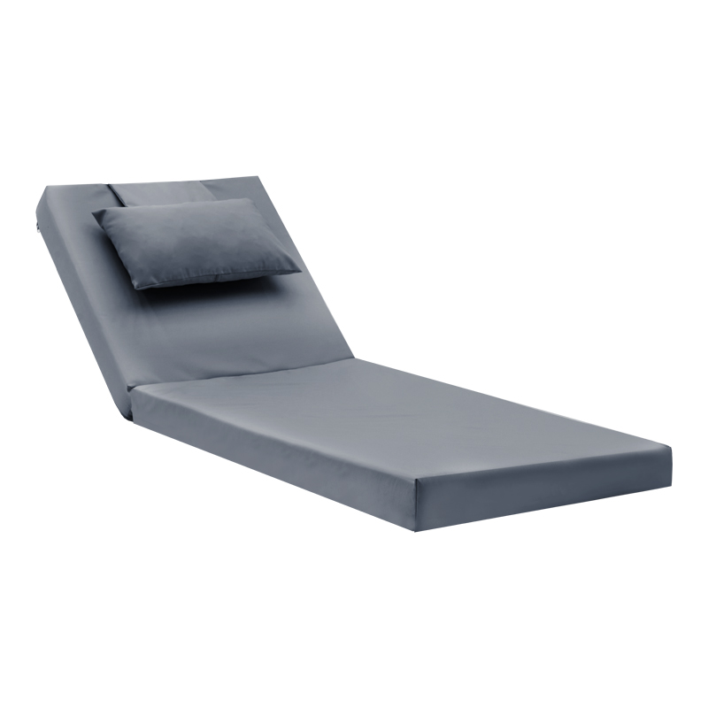 product_pako_211-000023 Μαξιλάρι ξαπλώστρας Sadie ύφασμα γκρι 65x185x15εκ - Image 1