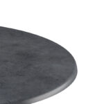 Επιφάνεια τραπεζιού Sizzle Werzalit ανθρακί cement Φ60εκ πάχους 25mm - Image 3