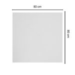 Επιφάνεια τραπεζιού Sizzle Werzalit ανθρακί cement 80x80εκ πάχους 35mm - Image 4