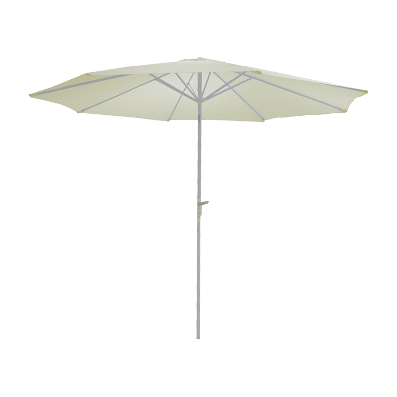 product_pako_218-000014 Ομπρέλα επαγγελματική Frow λευκό αλουμίνιο εκρού ύφασμα Φ3m - Image 1