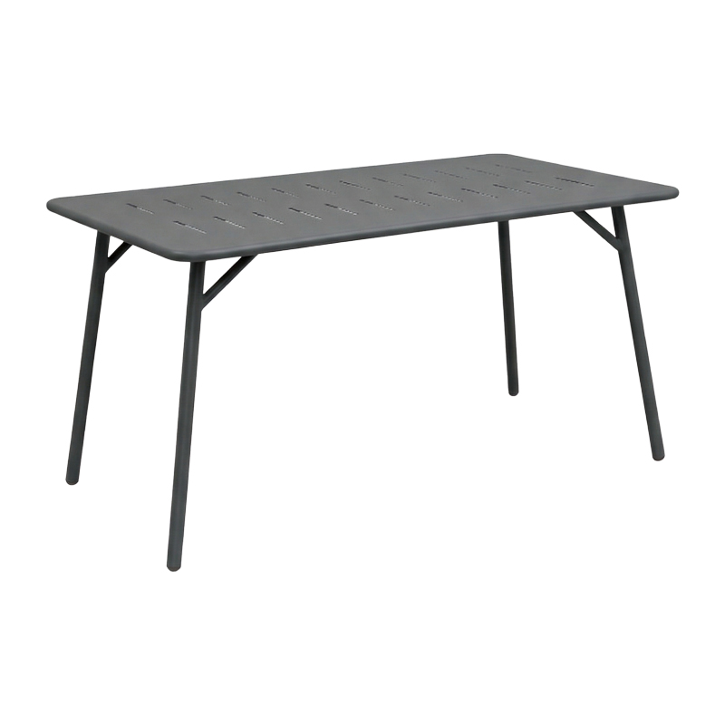 product_pako_218-000049 Τραπέζι Moraja μαύρο μέταλλο 140x80x72εκ - Image 1