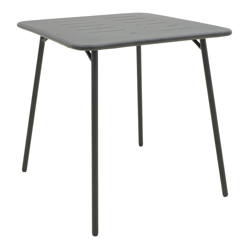 product_pako_218-000052 Τραπέζι Moraja μαύρο μέταλλο 70x70x73εκ - Image 1