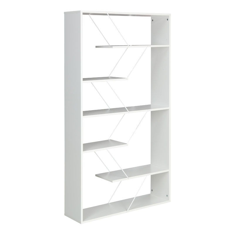 product_pako_225-000034 Βιβλιοθήκη Tars λευκό 84x24x157εκ - Image 1