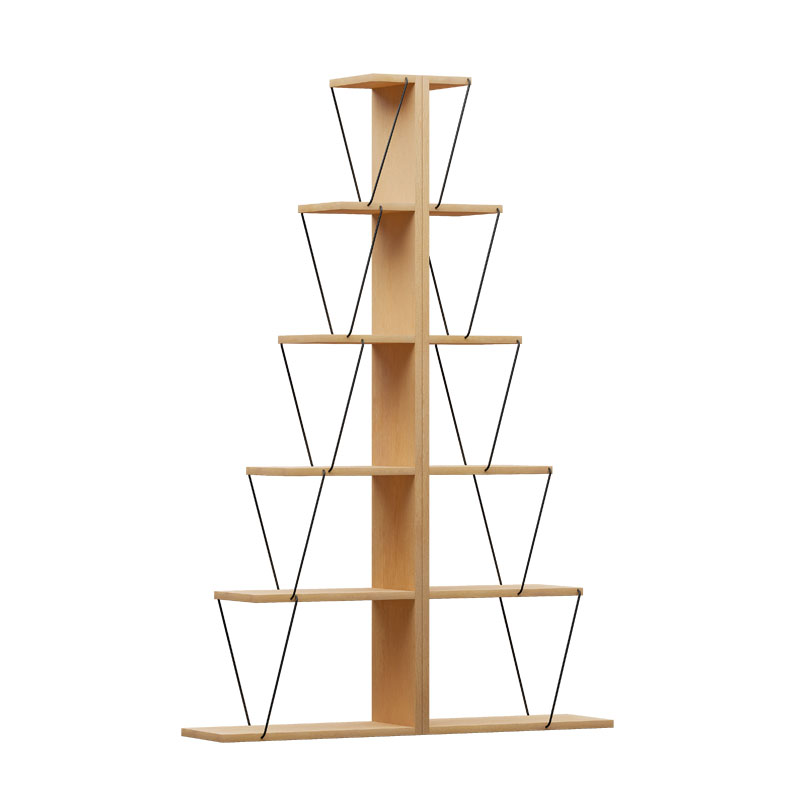 product_pako_225-000040 Βιβλιοθήκη mini Tars sonoma-μαύρο 100x22x150εκ - Image 1
