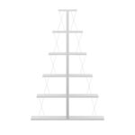 Βιβλιοθήκη mini Tars λευκό 100x22x150εκ - Image 3