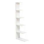 Βιβλιοθήκη mini Tars λευκό 100x22x150εκ - Image 4