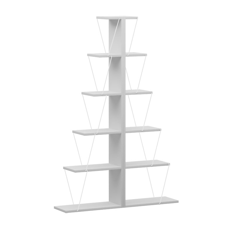 product_pako_225-000042 Βιβλιοθήκη mini Tars λευκό 100x22x150εκ - Image 1