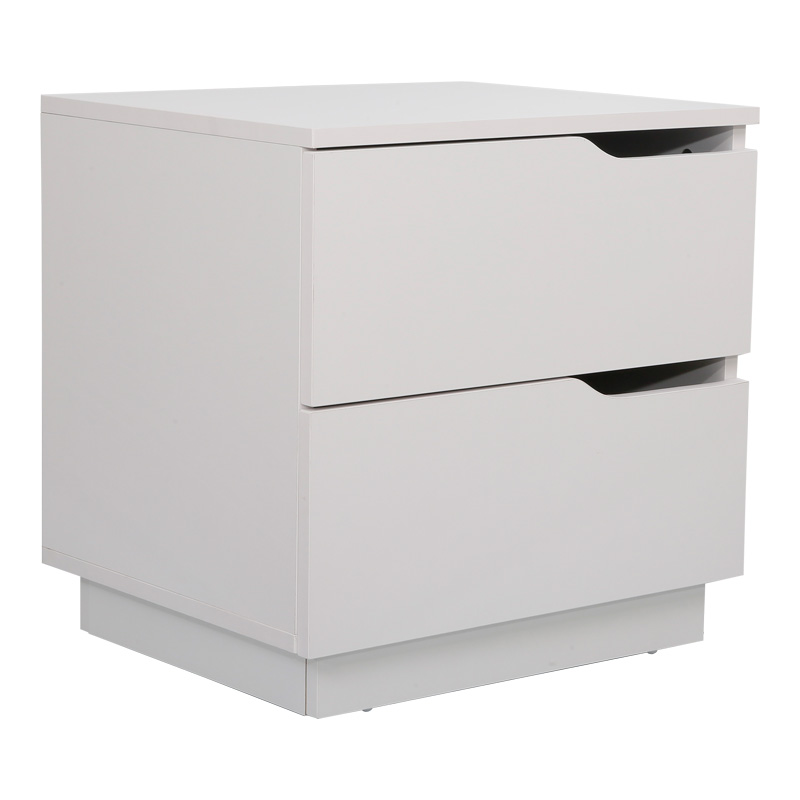 product_pako_225-000079 Κομοδίνο Verena σε λευκή απόχρωση 48x40x48εκ - Image 1