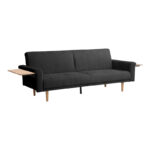 Καναπες-κρεβάτι Flexo υφασμα ανθρακί 220x84.5x82εκ - Image 3