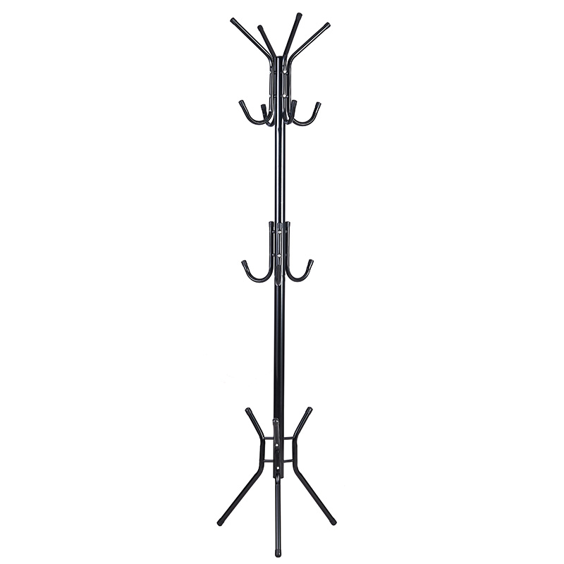 product_pako_226-000001 Καλόγερος ρούχων Piero μέταλλο μαύρο Φ44x181εκ - Image 1