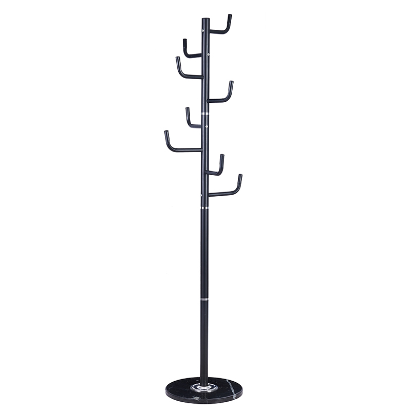 product_pako_226-000010 Καλόγερος ρούχων Lorenda μέταλλο μαύρο Φ37x175εκ - Image 1
