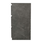 Συρταριέρα Cindy 6 συρταριών γκρι μαρμάρου 120x40x75εκ - Image 3