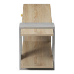 Έπιπλο τηλεόρασης Standi σε sonoma-γκρι cement απόχρωση 120x25x36.8εκ - Image 5