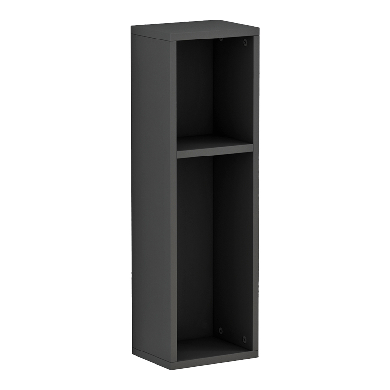 product_pako_230-000046 Ραφιέρα-κομοδίνο τοίχου Racks σε ανθρακί απόχρωση 20x15x65εκ - Image 1