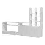 Σύνθετο σαλονιού Seruno λευκό 170x25x100εκ - Image 5