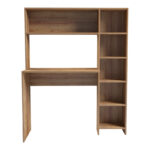 Γραφείο με βιβλιοθήκη Janson oak 113.2x40x141.8εκ - Image 3