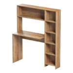 Γραφείο με βιβλιοθήκη Janson oak 113.2x40x141.8εκ - Image 5