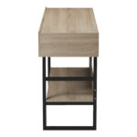 Κονσόλα Vien σε sonoma-μαύρη απόχρωση 139x43x75.5εκ - Image 8