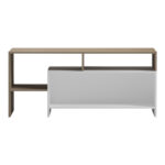 Τραπέζι σαλονιού Consa sonoma - λευκό 120x60x52.8εκ - Image 3