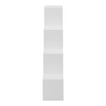Βιβλιοθήκη Scala λευκό 129.5x29x129.5εκ - Image 5