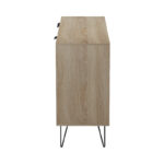 Μπουφές Balain sonoma-γκρι μπεζ όψη μαρμάρου 142x35.5x83εκ - Image 7