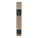 Βιβλιοθήκη Mito sonoma-ανθρακί 108.5x25x161εκ - Image 6