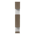 Βιβλιοθήκη Mito sonoma - λευκό 108.5x25x161εκ - Image 6